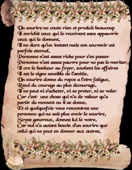un sourire
